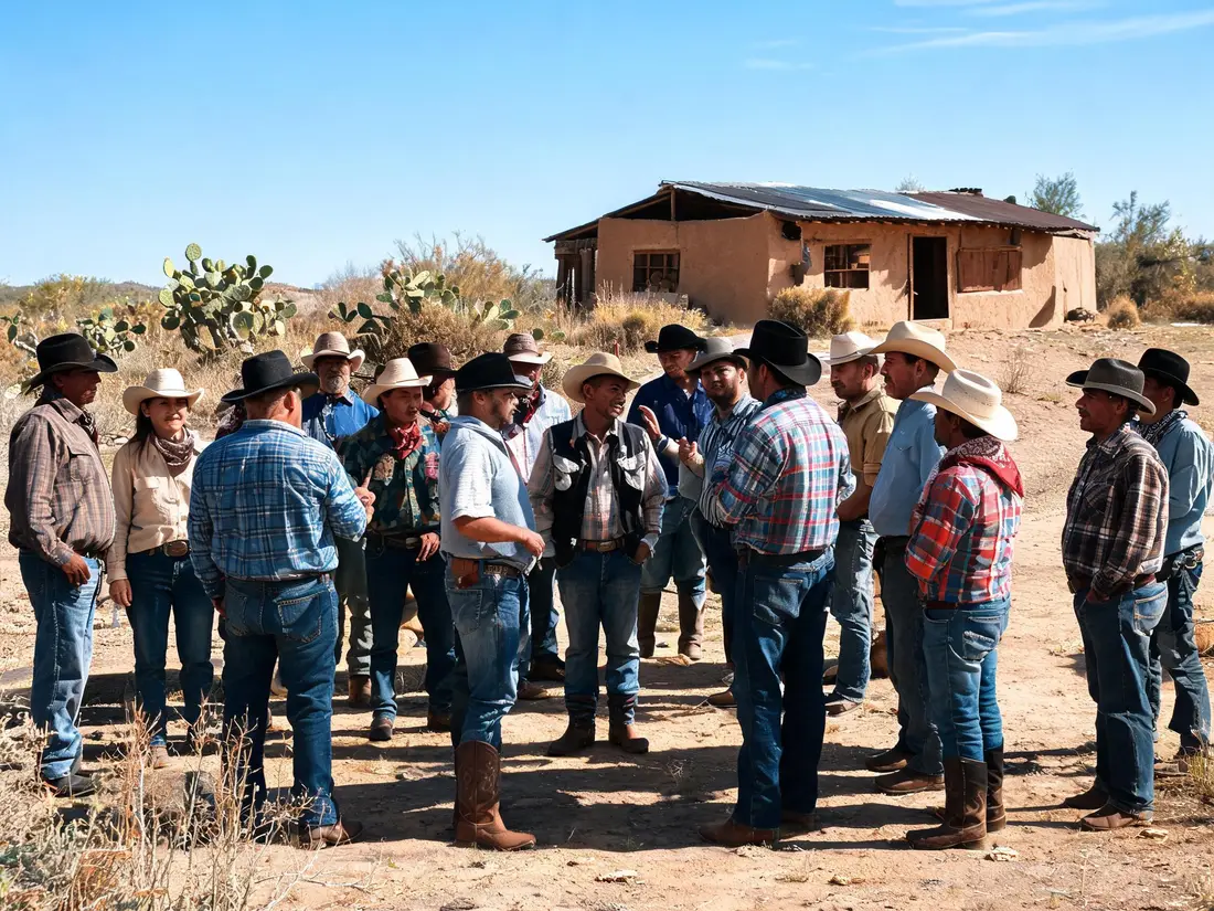 Socios productores en asamblea, contexto real de la sociedad